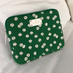 Kate Spade tennis motif storage bag